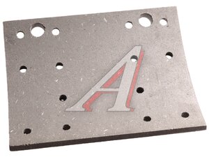 Изображение 4, AK35020842BZ7-MX Накладка тормозной колодки JAC N350 задняя (1шт.) MOVELEX