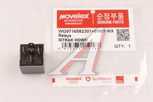 Изображение 1, WG9716582301+010/7-MX Реле электромагнитное 24V 5-ти контактное (15A) SITRAK HOWO MOVELEX