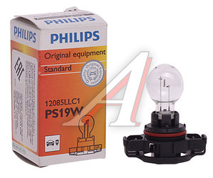 Изображение 2, 12085LLC1 Лампа 12V PS19W PG20-1 Long Life PHILIPS