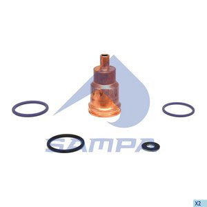 Изображение 2, 030.806 Стакан VOLVO FM форсунки (с уплотнительными кольцами) SAMPA