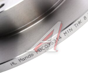 Изображение 4, MBC035314 Диск тормозной VW Golf 1, 2 передний (1шт.) MANDO