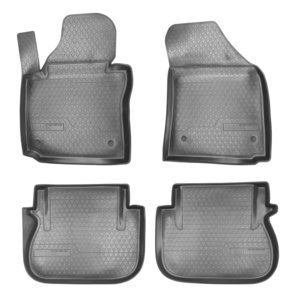 Изображение 1, NPA10-C95-024 Коврик салона VW Caddy (04-) полиуретан (4 предм.) NORPLAST