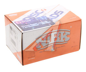 Изображение 4, PN0490W Колодки тормозные MERCEDES A (W169), B (W245) передние (4шт.) NIBK