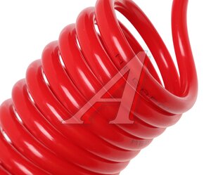 Изображение 2, 350-49-001 Шланг пневматический витой М16 L=7.5м (красный) (t=-45+50) MEGAPOWER