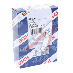 Изображение 3, 0258003478 Датчик кислорода VW AUDI SEAT SKODA BOSCH