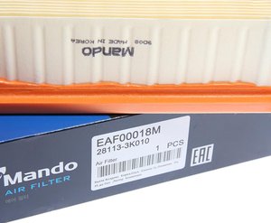 Изображение 4, EAF00018M Фильтр воздушный HYUNDAI Sonata NF (04-) MANDO