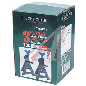 Изображение 4, RF-TH53003B Стойка ремонтная 3т h=304-444мм 2шт. ROCKFORCE