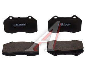 Изображение 1, MBF015798 Колодки тормозные RENAULT Megane (03-) (2.0i) передние (4шт.) MANDO