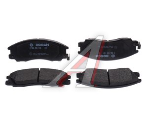 Изображение 2, 0986494138 Колодки тормозные HYUNDAI Terracan (01-) передние (4шт.) BOSCH