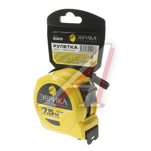 Изображение 2, ER-04175 Рулетка 7.5м 25мм пластиковый корпус с фиксатором ЭВРИКА