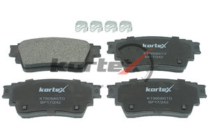Изображение 3, KT9058STD Колодки тормозные MITSUBISHI Outlander (GF) (12-) задние (4шт.) KORTEX