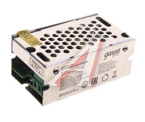 Изображение 2, BT500 Блок питания светодиодной ленты 12V 15W IP20 Basic GAUSS