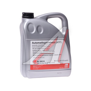 Изображение 2, 30018 Масло трансмиссионное ATF для АКПП 5л FEBI