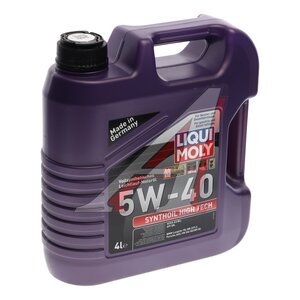 Изображение 2, 2194 Масло моторное SYNTHOIL HIGH TECH 5W40 синт.4л LIQUI MOLY