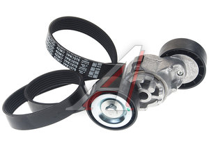 Изображение 3, KPV070 Ремень приводной поликлиновой 7PK1076 FIAT Ducato генератора (ремень,  2ролика) DAYCO