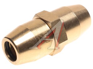 Изображение 1, D1.D10x1,5mm Соединитель трубки ПВХ, полиамид d=10х1.5мм прямой латунь ПВХ SEVEN TRUCKS