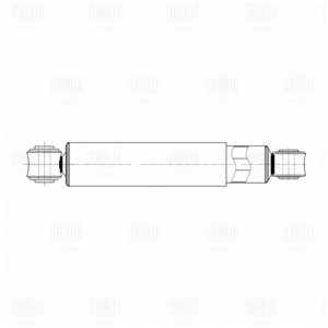 Изображение 2, AH50508 Амортизатор DAF задний (420/665 20x62 20x50 O/O) TRIALLI