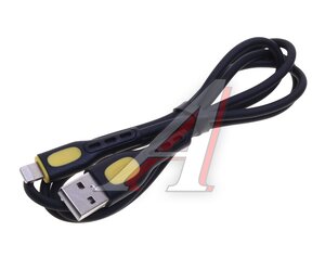 Изображение 1, NB280 Black Кабель iPhone (5-) 3A 1м черный XO