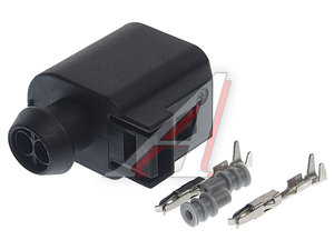 Изображение 2, 7747373 Разъем VW AUDI SEAT SKODA электрический (2-х контактный) TE PARTS