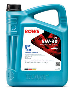 Изображение 1, 20113-0050-99 Масло моторное HIGHTEC SYNT RS SN/CF/C2/A5/B5 5W30 синт.5л ROWE
