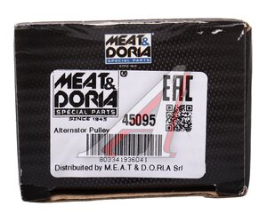Изображение 4, 45095 Шкив AUDI A2 (05-) генератора MEAT&DORIA