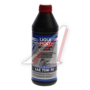 Изображение 2, 3979 Масло трансмиссионное GL4+ 75W90 синт.1л LIQUI MOLY