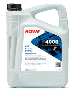Изображение 1, 25011-0050-99 Масло трансмиссионное HIGHTEC ATF 4000 DEXRON IID мин.5л красное ROWE