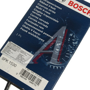 Изображение 3, 1987948315 Ремень приводной поликлиновой 6PK1530 BOSCH