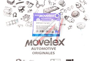 Изображение 3, HD90009340139-MX Сальник SHACMAN SHAANXI ступицы правый 160х180х10 (мост HDZ237) MOVELEX