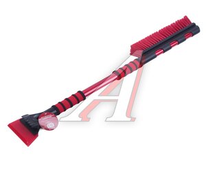Изображение 2, A0401053 Щетка со скребком 86см черно-красная ARNEZI