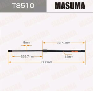 Изображение 1, T8510 Амортизатор FORD Focus 2 (04-) крышки багажника MASUMA