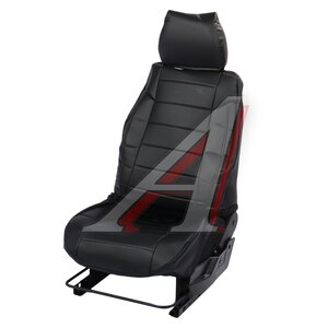 Изображение 1, 316305 Авточехлы ЛАДА Travel (20-) CHEVROLET Niva (16-) экокожа черные комплект SEINTEX