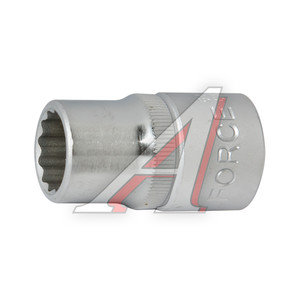 Изображение 1, F-5497.16 Головка торцевая 1/2",  7/16" 12-ти гранная FORCE