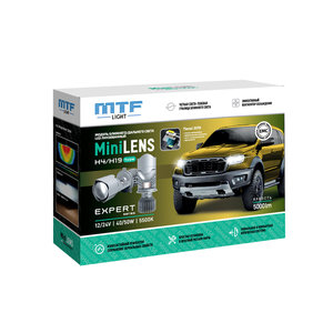 Изображение 5, MH4K5E Лампа светодиодная 12V/24V H4 P43t линза бокс (2шт.) MTF