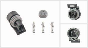 Изображение 1, 7730533 Разъем SCANIA, HYUNDAI электрический (3-х контактный) TE PARTS