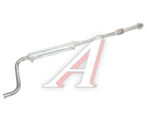 Изображение 2, EAM0114 Резонатор ВАЗ-2114, 2115 с виброкомпенсатором алюминизированный TRIALLI