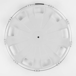 Изображение 2, ТТ-ПЛ-Р01 Колпак колеса R-22.5 заднего пластик (белый) Турбо ТТ