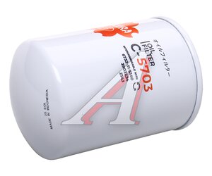 Изображение 1, C5703 Фильтр масляный КАМАЗ, ПАЗ (дв.CUMMINS EQB 140-20) SAKURA