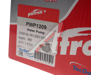 Изображение 6, PWP1209 Насос водяной MERCEDES C (W204) PATRON