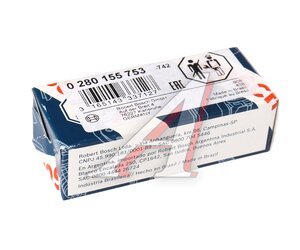 Изображение 6, 0280155753 Форсунка MERCEDES A (W168) топливная BOSCH