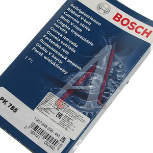 Изображение 3, 1987948338 Ремень приводной поликлиновой 4PK785 BOSCH