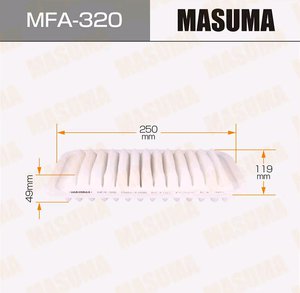 Изображение 2, MFA-320 Фильтр воздушный TOYOTA Yaris (99-) MASUMA