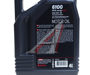 Изображение 2, 113881 Масло моторное MOTUL 6100 SYN-NERGIE 5W40 п/синт.4л