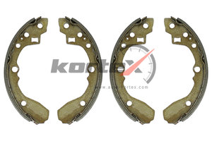 Изображение 2, KS019 Колодки тормозные KIA Rio (02-) задние барабанные (4шт.) KORTEX