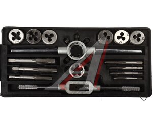 Изображение 3, LG-S1013 Набор метчиков и плашек метрический 16 предметов LIGE