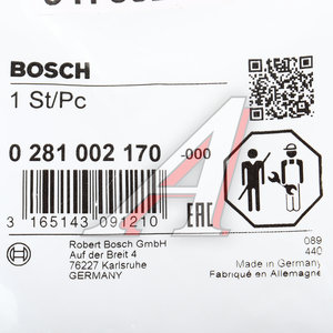 Изображение 5, 0281002170 Датчик температуры OPEL Corsa охлаждающей жидкости BOSCH