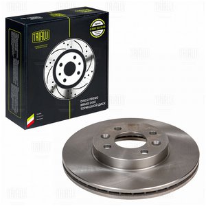 Изображение 1, DF095117 Диск тормозной RENAULT Laguna (95-), Megane (97-) передний (1шт.) TRIALLI