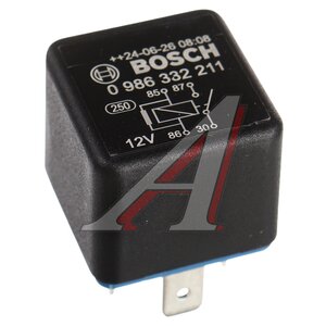 Изображение 1, 0986332211 Реле BOSCH