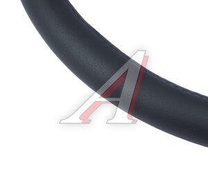 Изображение 2, VT-45S-1 Оплетка руля (XXL) 45см экокожа черная ВИТА ТРАК