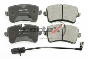 Изображение 2, KT1902STD Колодки тормозные AUDI A6, A7 (11-) задние (4шт.) KORTEX